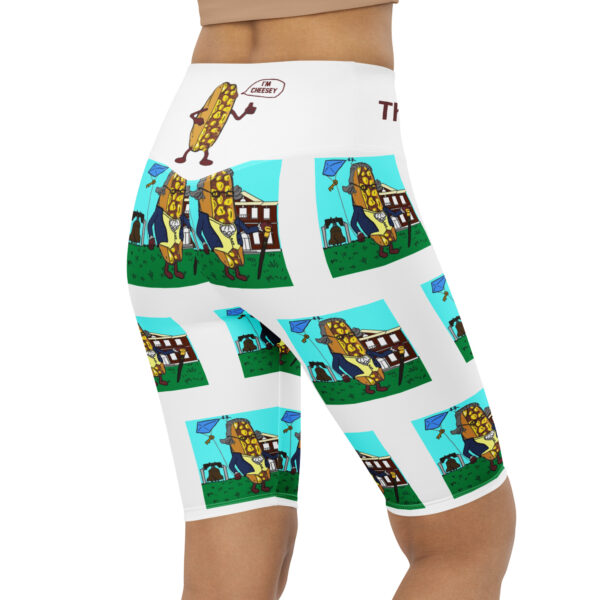 Biker Shorts - Cheesey History - Image 4