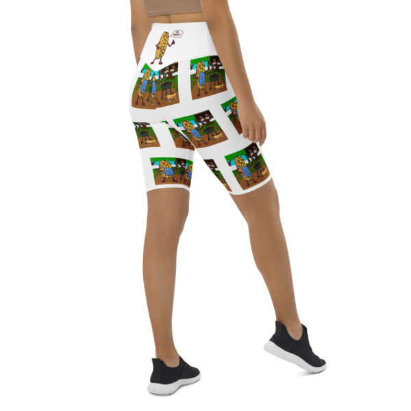 Biker Shorts - Cheesesteak Bar-B-Que - Image 4