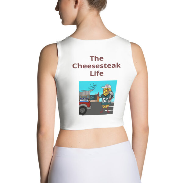 Crop Top - Cheesey Eagles Fan - Image 2