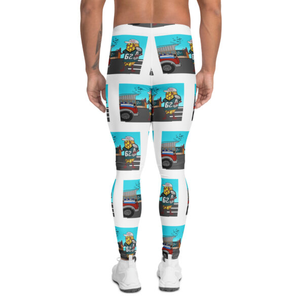 Men\'s Leggings - Cheesey Eagles Fan everywhere - Image 2
