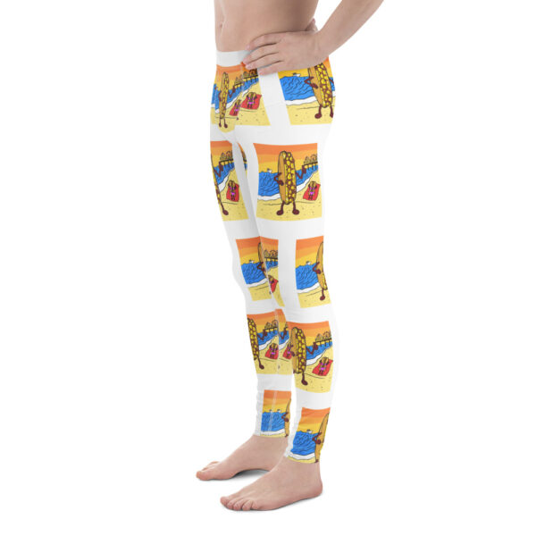 Men's Leggings - Cheesey Beach everywhere - Image 4