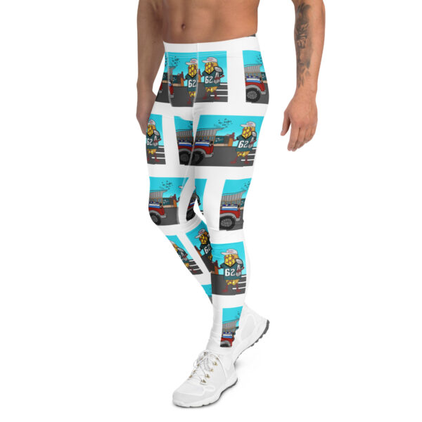 Men\'s Leggings - Cheesey Eagles Fan everywhere - Image 4