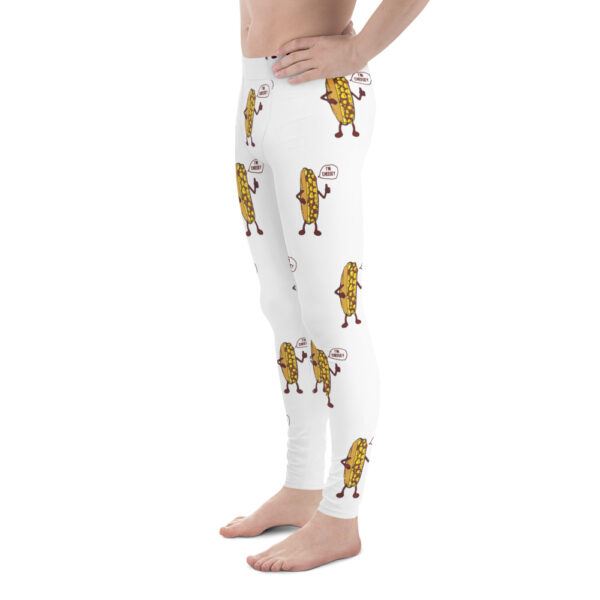 Men\'s Leggings - Mr. Cheesey everywhere - Image 3