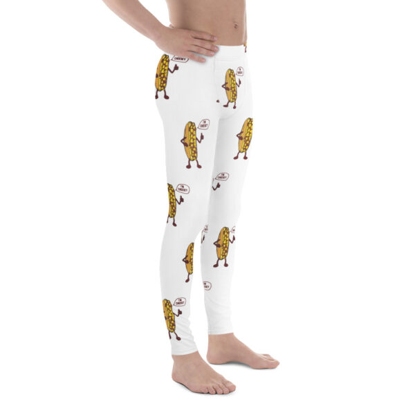 Men\'s Leggings - Mr. Cheesey everywhere - Image 4