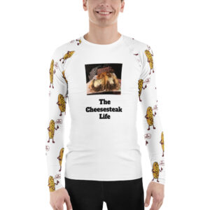 Men\'s Rash Guard - Cheesey Fishnets