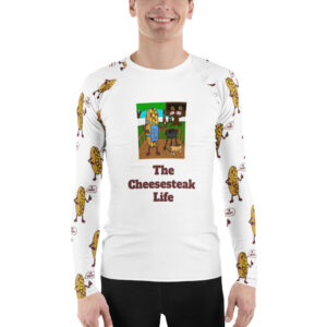 Men\'s Rash Guard - Cheesey Bar-B-Que