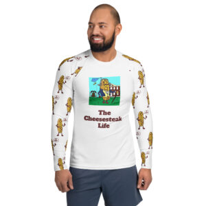 Men's Rash Guard - Cheesey History