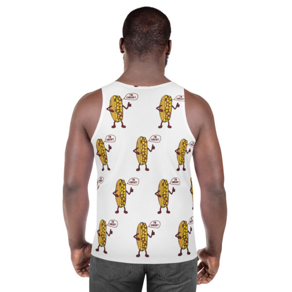 Tank Top - Cheesey Eagles Fan - lil Mr. Cheesey\'s on back - Image 2