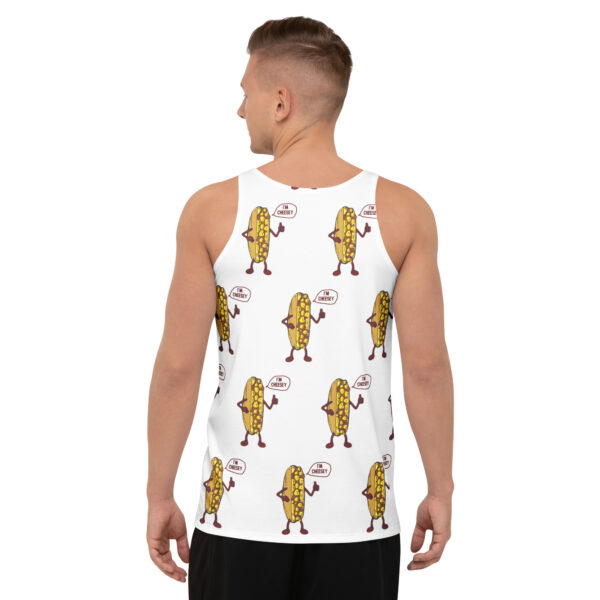 Tank Top - Cheesey History - lil Mr. Cheesey's on back - Image 3