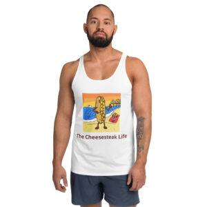 Tank Top - Cheesey Beach - lil Mr. Cheesey\'s on back