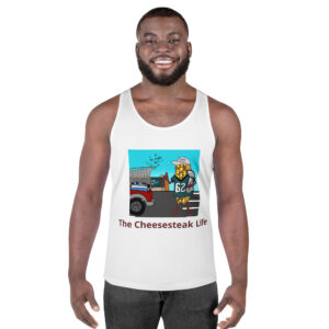 Tank Top - Cheesey Eagles Fan - lil Mr. Cheesey\'s on back