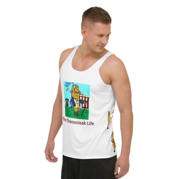Tank Top - Cheesey History - lil Mr. Cheesey's on back - Image 2