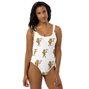 One-Piece Swimsuit - Mr. Cheesey everywhere