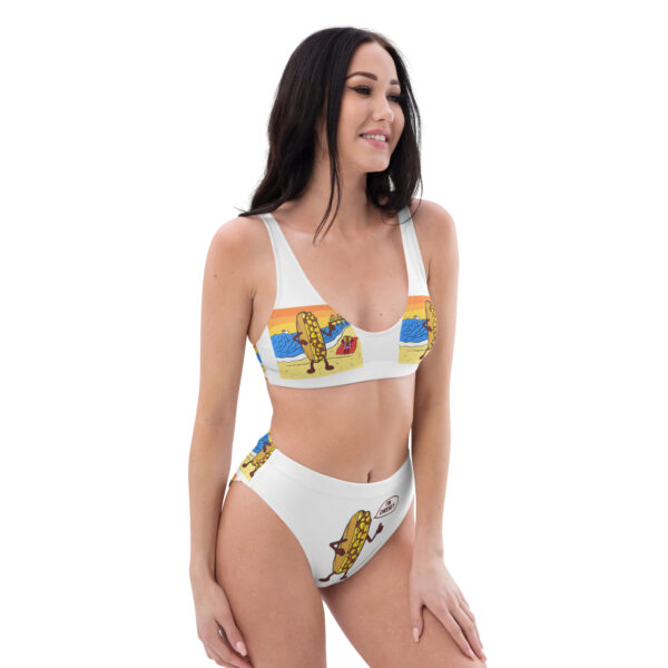 Recycled high-waisted bikini - Image 2
