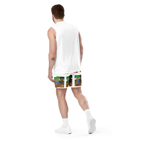 Mesh shorts - Cheesey Bar-B-Que everywhere - Image 3