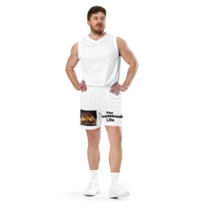 Men's mesh shorts - Cheesesteak Life - Lil' Amigo Dan - Cheesey Fishnet Stockings