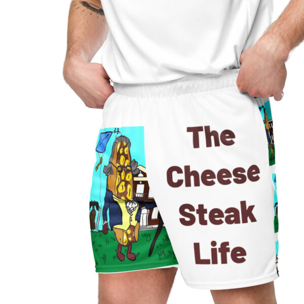 Mesh shorts - Big Amigo Dan - Cheesey History - Image 2