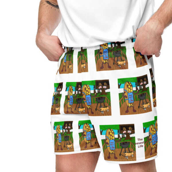 Mesh shorts - Cheesey Bar-B-Que everywhere - Image 2