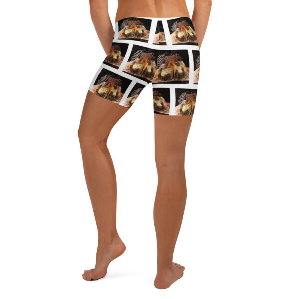 Yoga Shorts - Cheesey Fishnets - all over - Image 2
