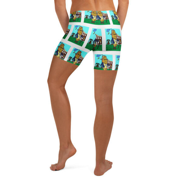 Yoga Shorts - Cheesey History - everywhere - Image 2