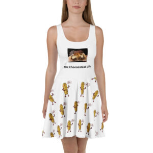 Skater Dress - Cheesey Fishnets - Lil Cheesey\'s All Over