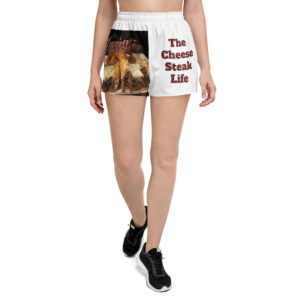 Women’s Recycled Athletic Shorts - Big Amigo Dan - Cheesey Fishnets