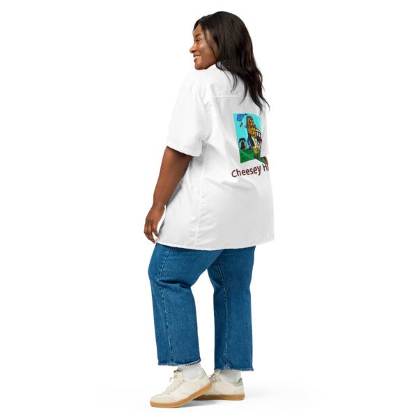 Button shirt - Cheesesteak Life - Amigo Dan - Cheesey History on back