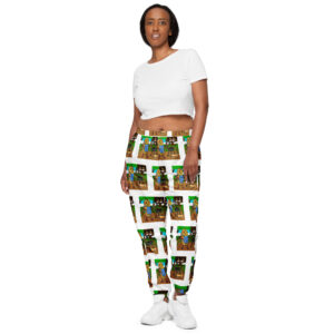 Track pants - Cheesey Bar-B-Que everywhere