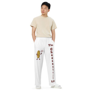 Track pants - Amigo Dan - Mr. Cheesey - Big on front, lil on back