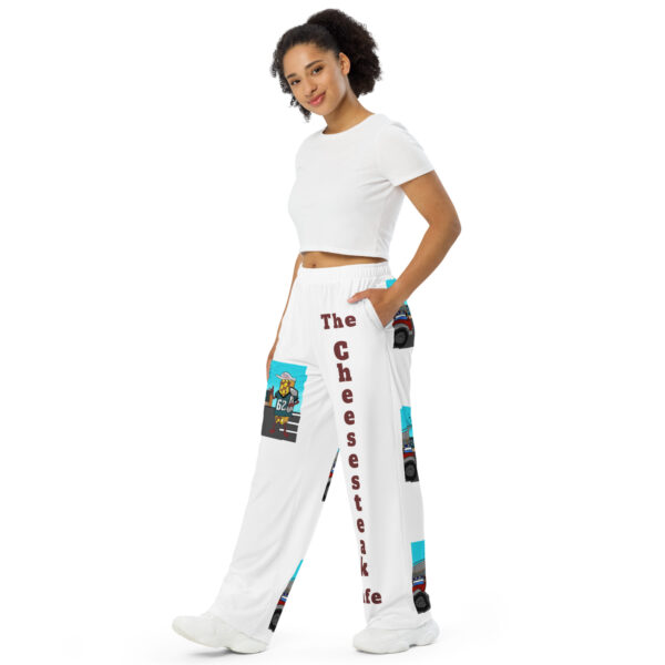 Track pants - Amigo Dan - Cheesey Eagles Fan - Big on front, lil on back - Image 2