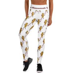 Yoga Leggings - Lil Mr. Cheesey everywhere