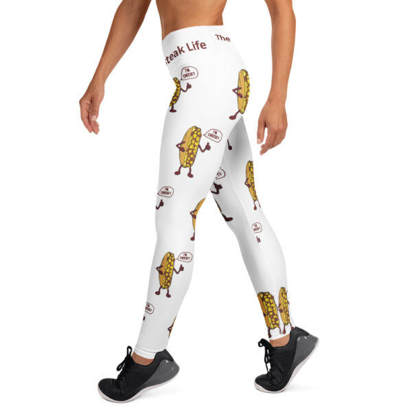 Yoga Leggings - Mr. Cheesey - Image 4