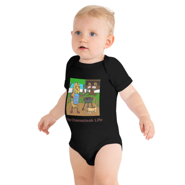 Baby onesie - Cheesey Bar-B-Que - Image 5