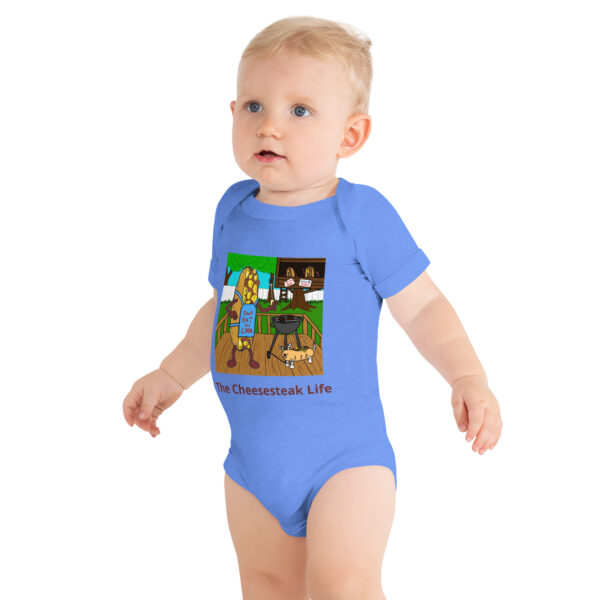 Baby onesie - Cheesey Bar-B-Que