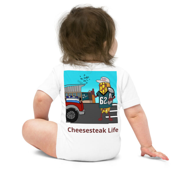 Baby onesie - Dallas Sucks Front - Cheesey Eagles Fan back - Image 5