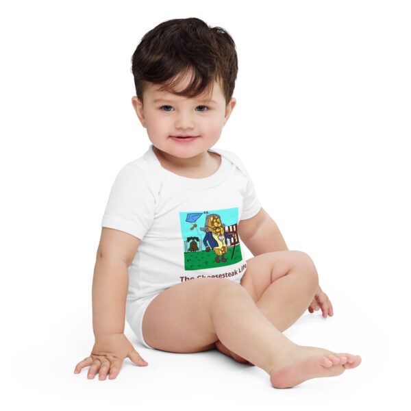 Baby onesie - Cheesey History - Image 5