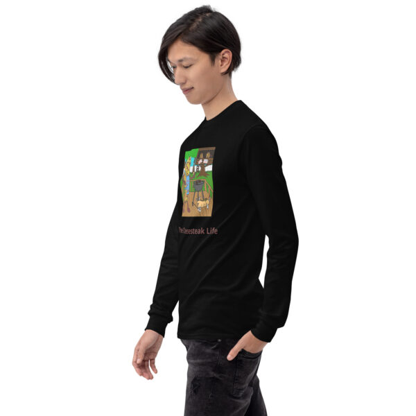 Long Sleeve Shirt T-shirt - Cheesey Bar-B-Que - Image 5