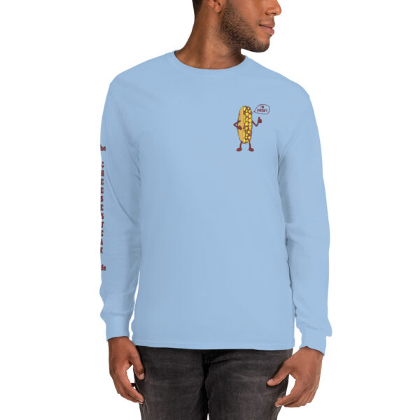 Long Sleeve T-Shirt - Amigo Dan - Cheesey Fishnets on back - TCL on arm - Image 11