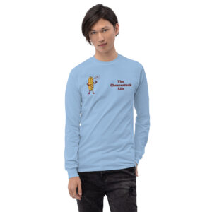 Long Sleeve T-Shirt - Amigo Dan - Cheesey History on back