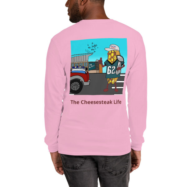 Long Sleeve T-Shirt - Amigo Dan - Cheesey Eagles Fan on back - Image 12