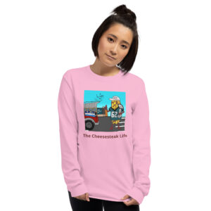 Long Sleeve Shirt T-shirt - Cheesey Eagles Fan
