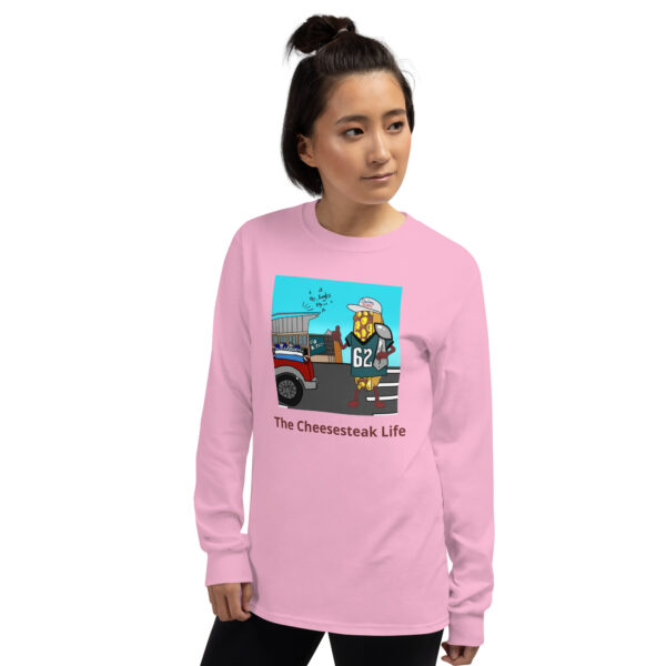 Long Sleeve Shirt T-shirt - Cheesey Eagles Fan - Image 6