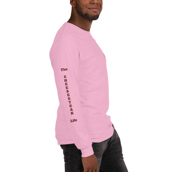 Long Sleeve T-Shirt - Amigo Dan - Cheesey Fishnets on back - TCL on arm - Image 16