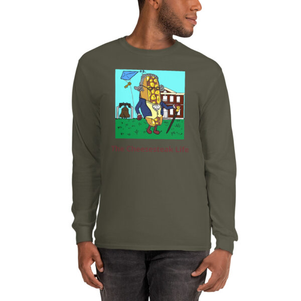 Long Sleeve Shirt T-shirt - Cheesey History