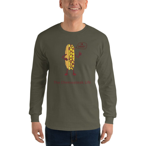 Long Sleeve Shirt T-shirt - Mr. Cheesey - Image 12