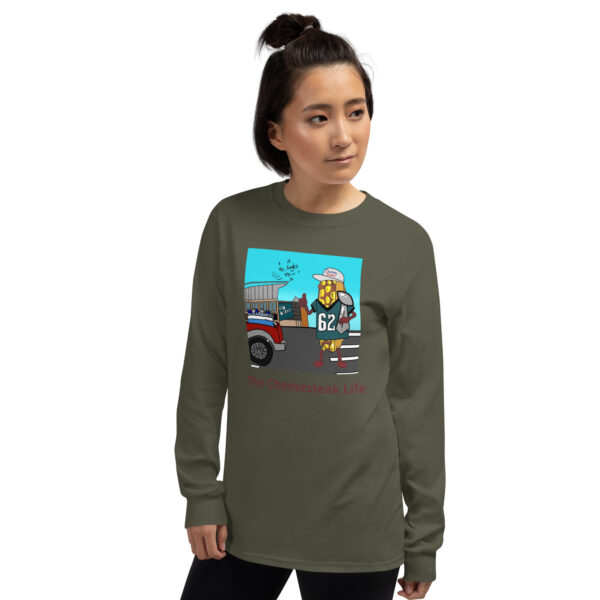 Long Sleeve Shirt T-shirt - Cheesey Eagles Fan - Image 2