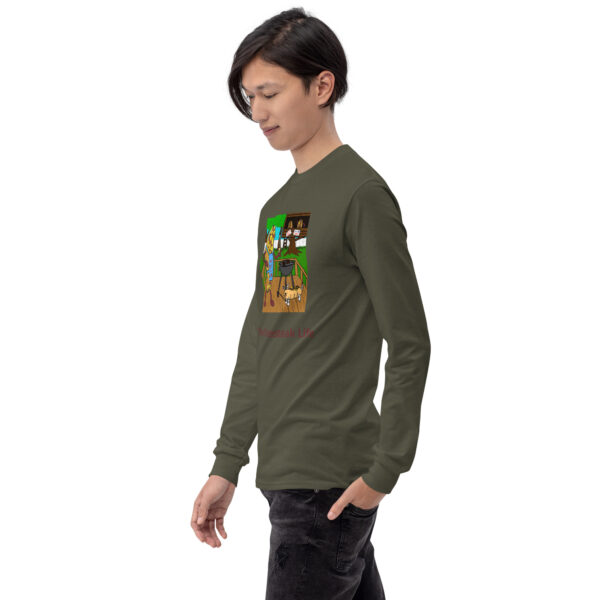 Long Sleeve Shirt T-shirt - Cheesey Bar-B-Que - Image 8
