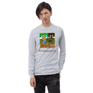 Long Sleeve Shirt T-shirt - Cheesey Bar-B-Que