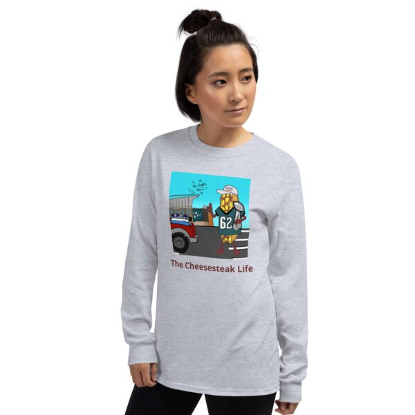 Long Sleeve Shirt T-shirt - Cheesey Eagles Fan - Image 8