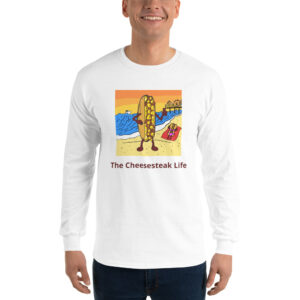 Long Sleeve Shirt T-shirt - Cheesey Beach